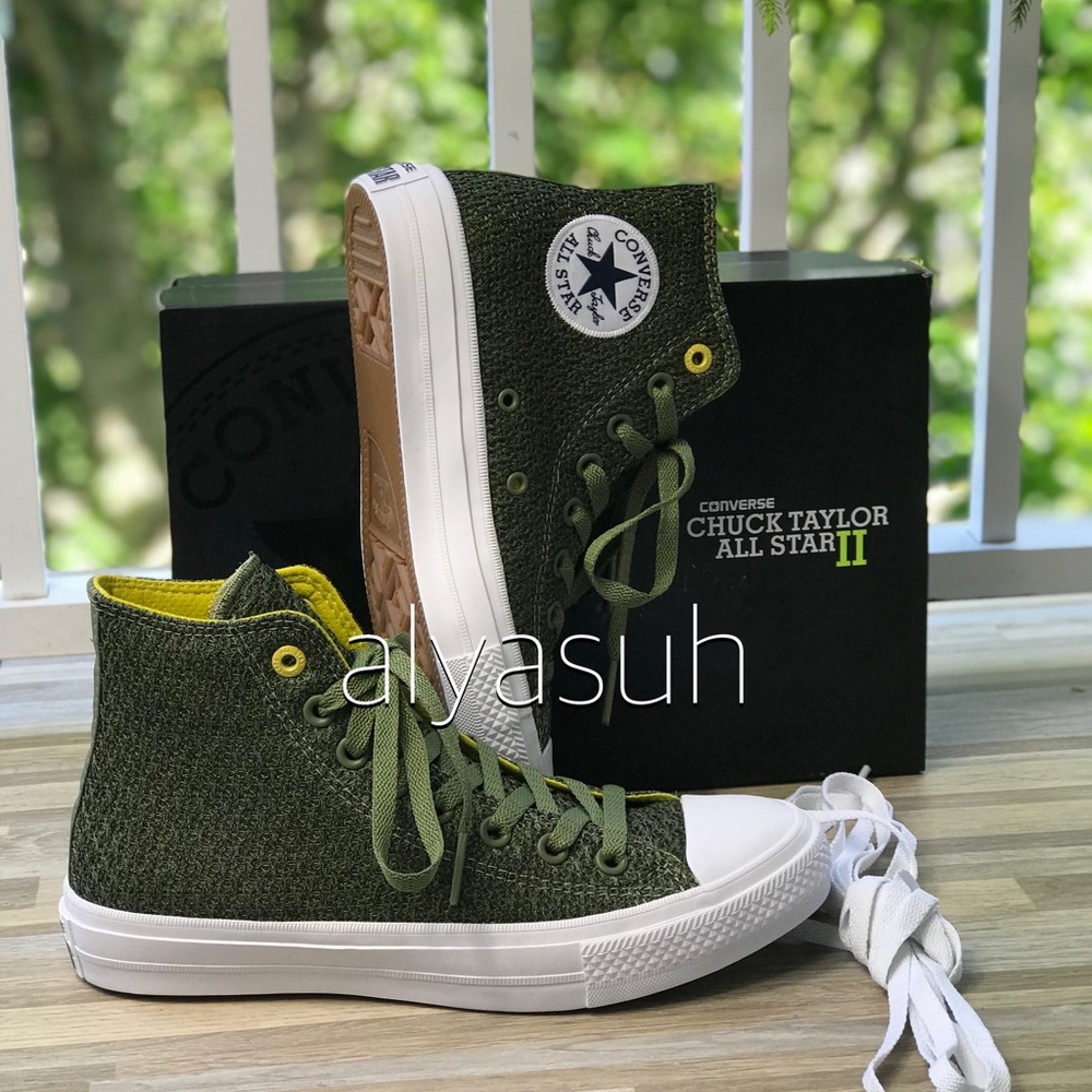 NWT Converse Ctas || OX Fatigue Green W AUTHENTIC - Picture 3 of 7